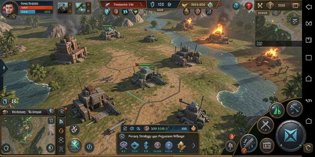 Tampilan gameplay D06 dengan strategi yang mendebarkan dan grafik yang menawan.