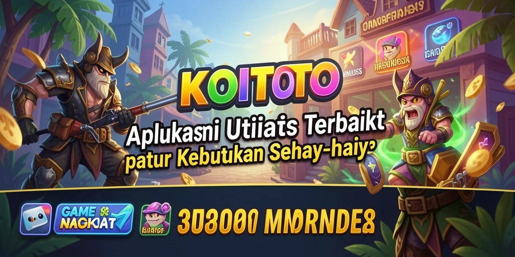 Screenshot utama KOITOTO menampilkan antarmuka aplikasi yang mudah digunakan.