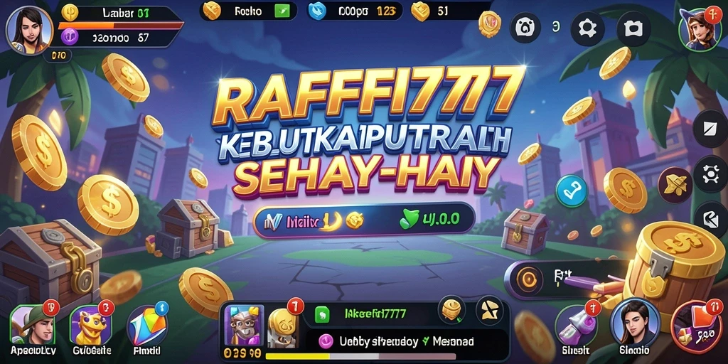 Tampilan antarmuka pengguna RAFFI777 yang intuitif dan sederhana.